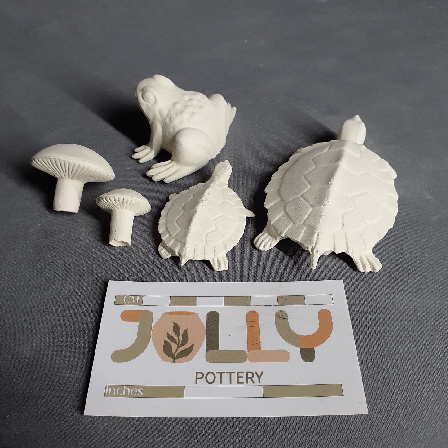 Frog, Trutle, Mushroom