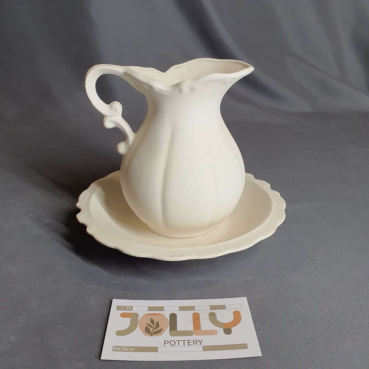 Small Pitcher and Washbowl