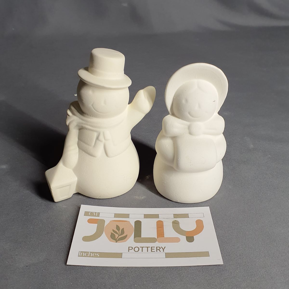 Mr & Mrs Snowman