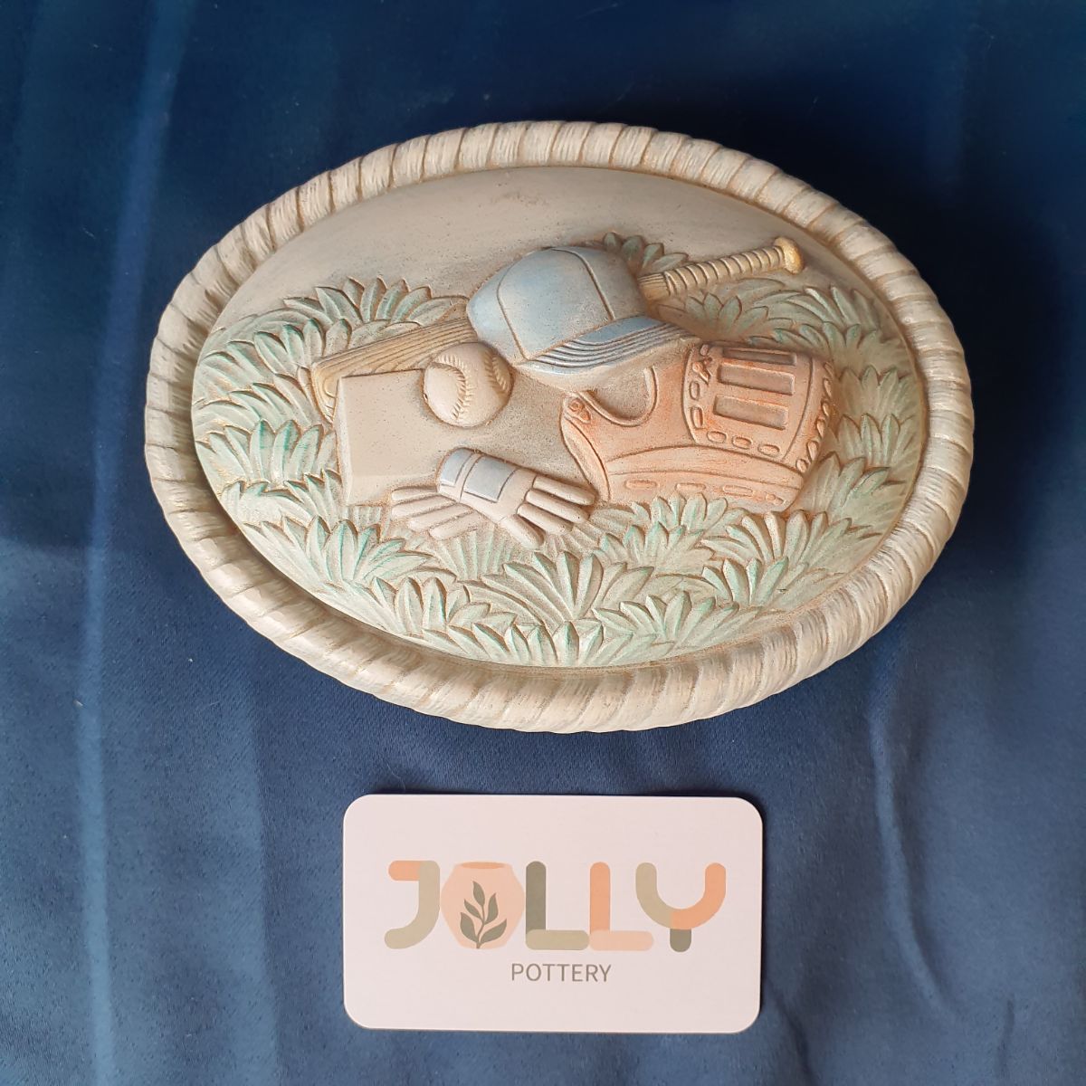 Oval Plate Baseball