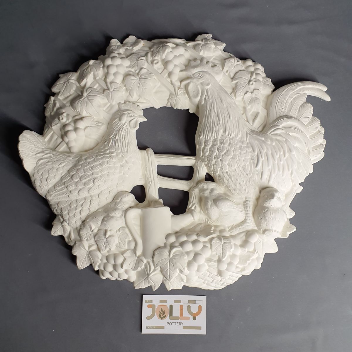 Rooster Wreath