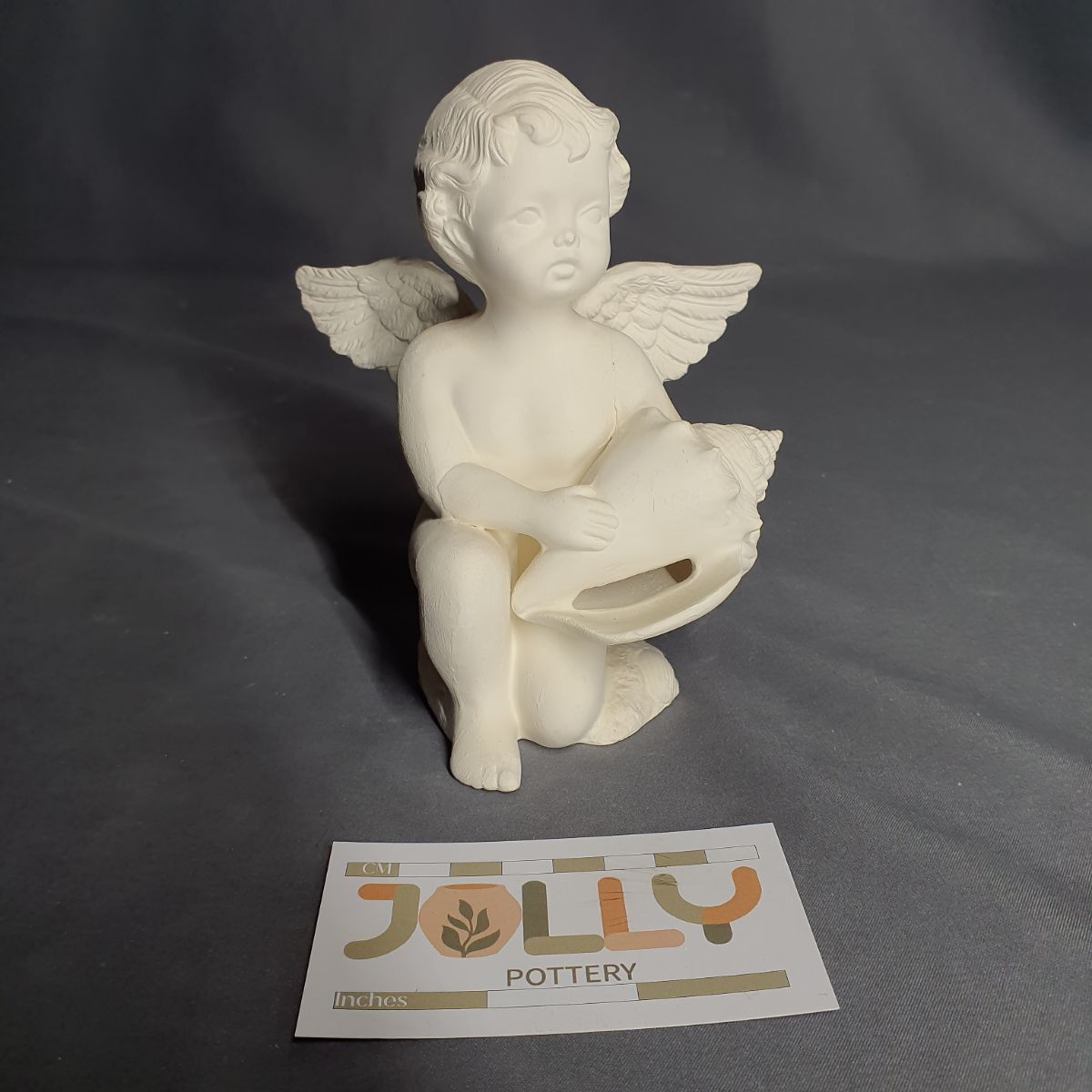 Cherub with Shell