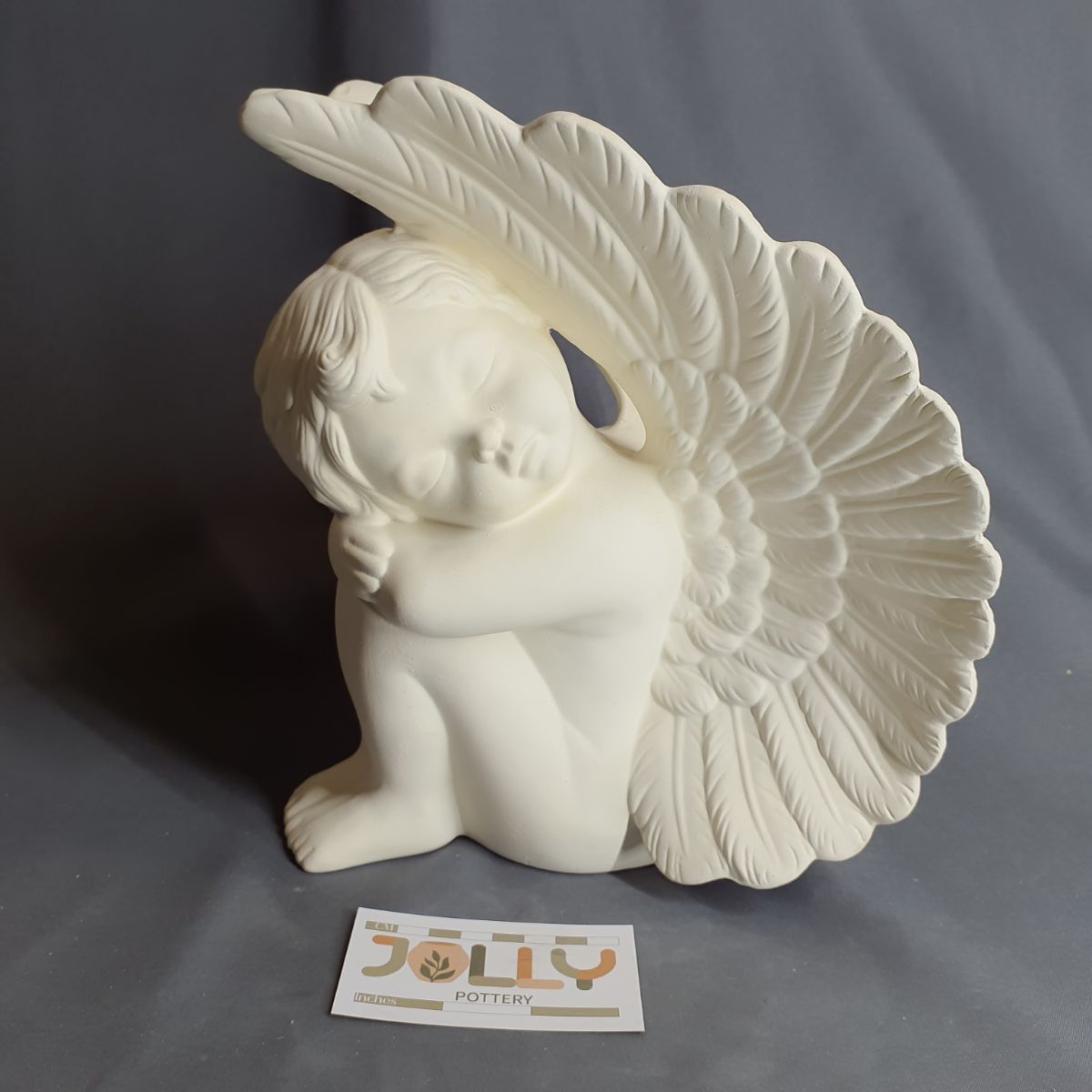 Large Sleeping Cherub