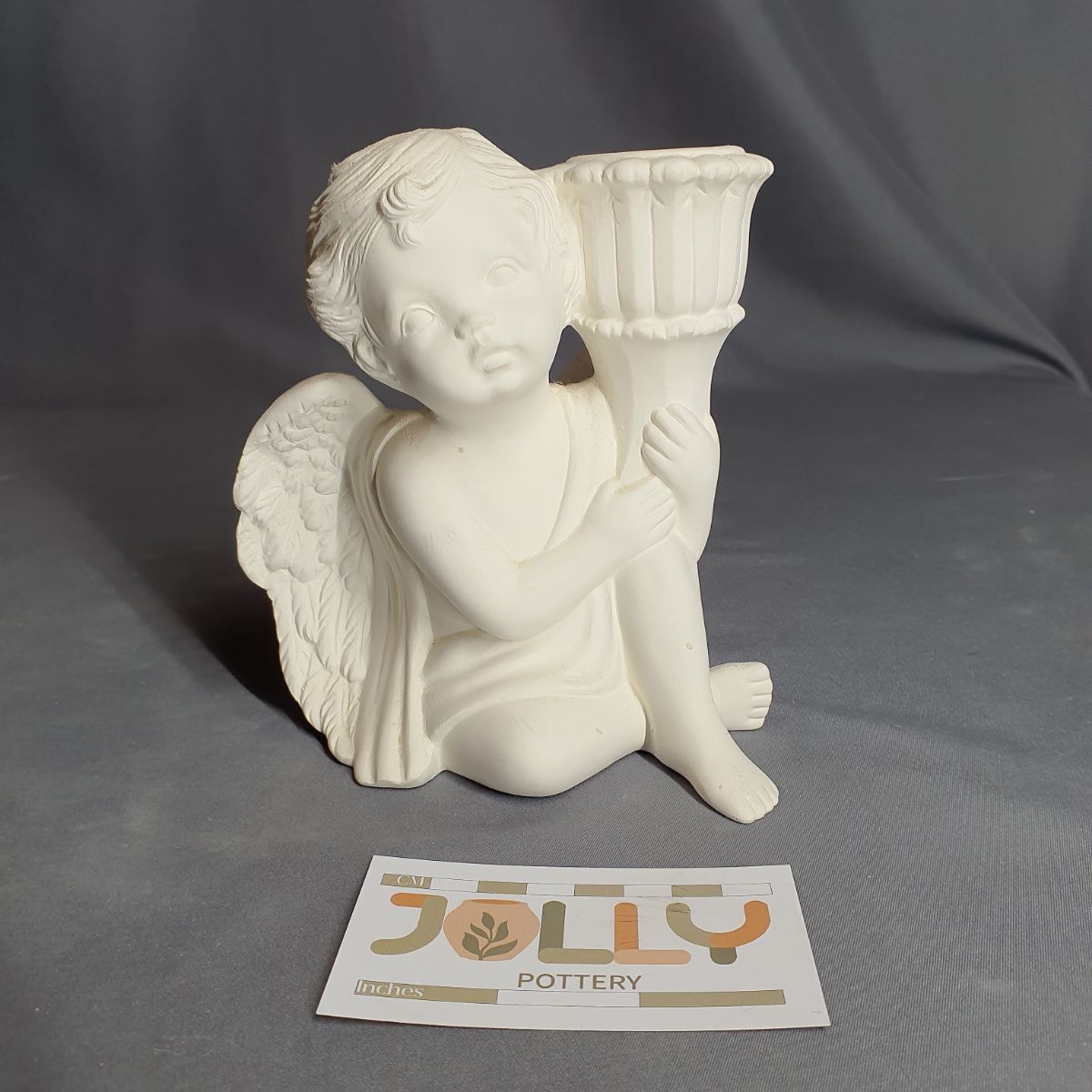 Cherub Candlestick Holder