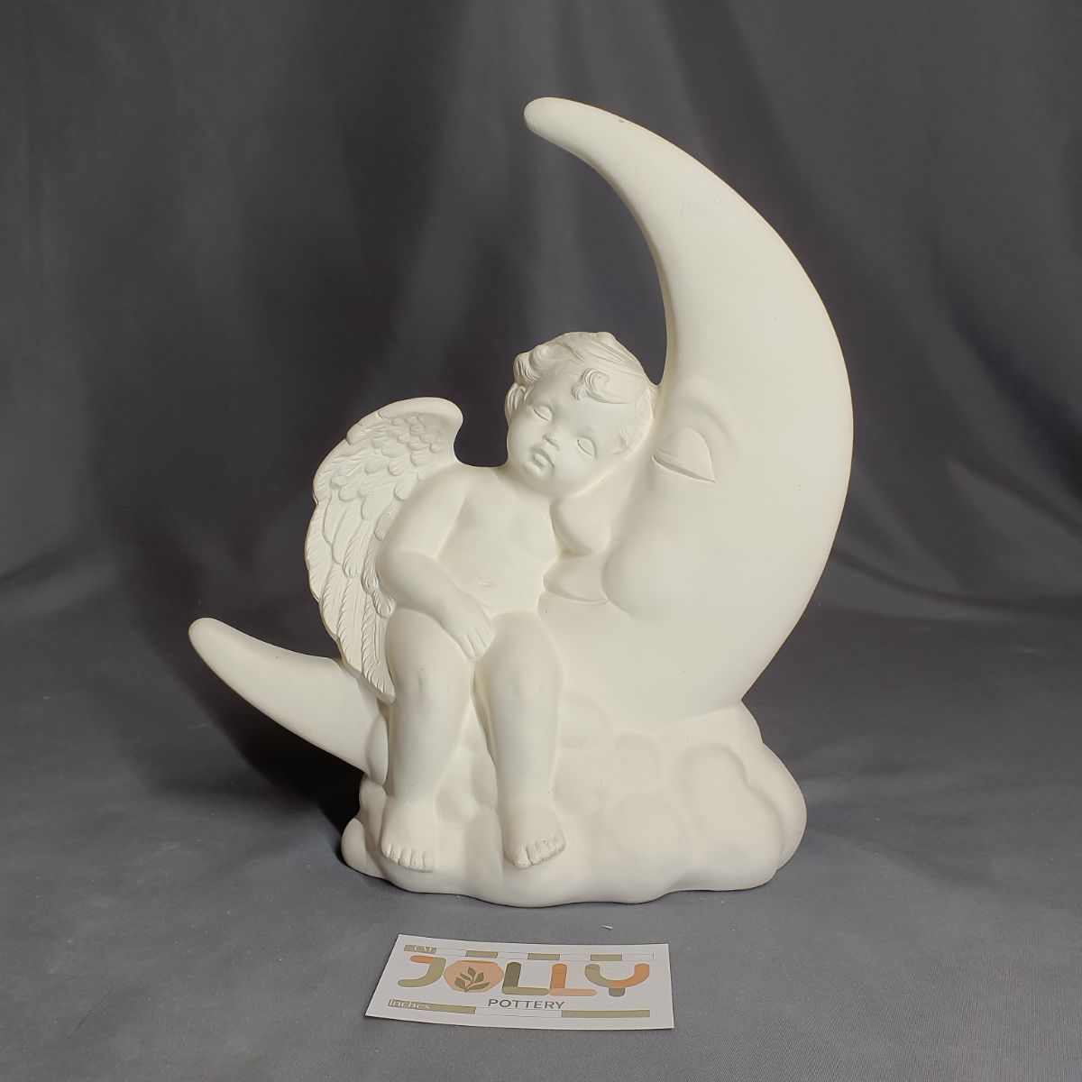 Cherub Sleeping on Moon