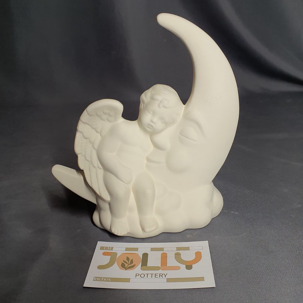 Cherub Sleeping on Moon