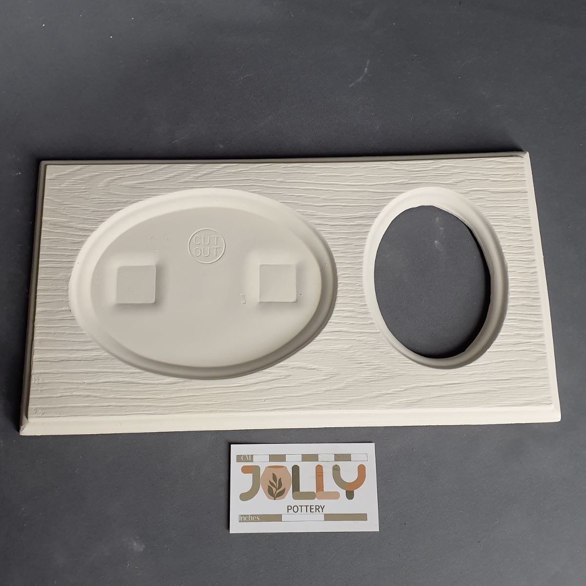 Ovale Plate Frame with Photo