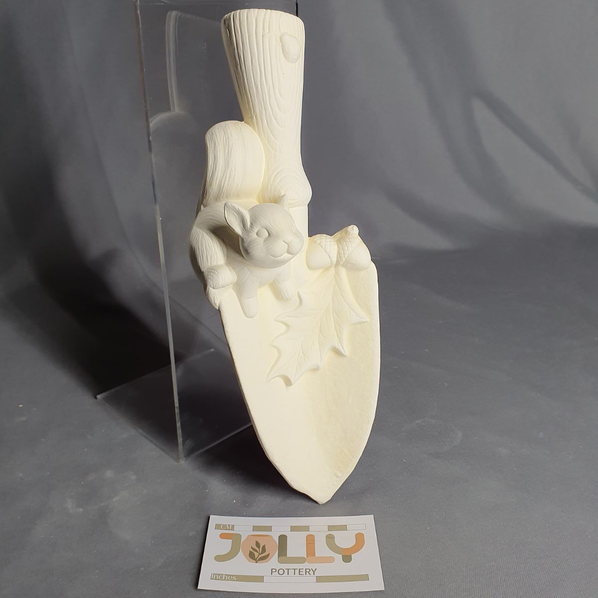 Squirrel on a Trowel