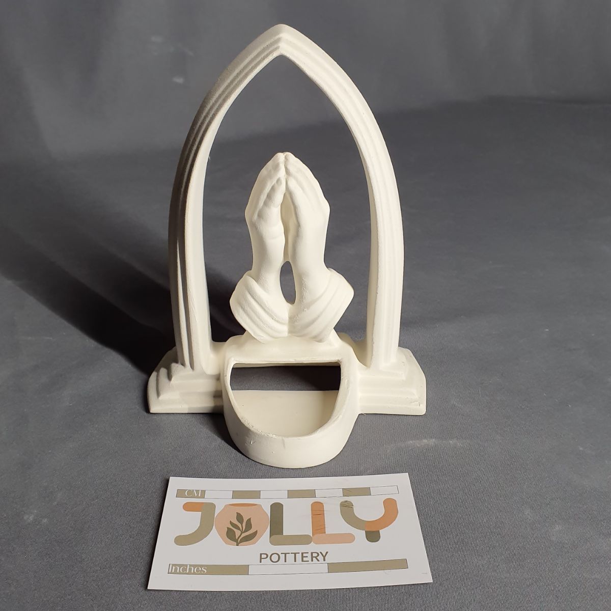 Praying Hands Votive Holder