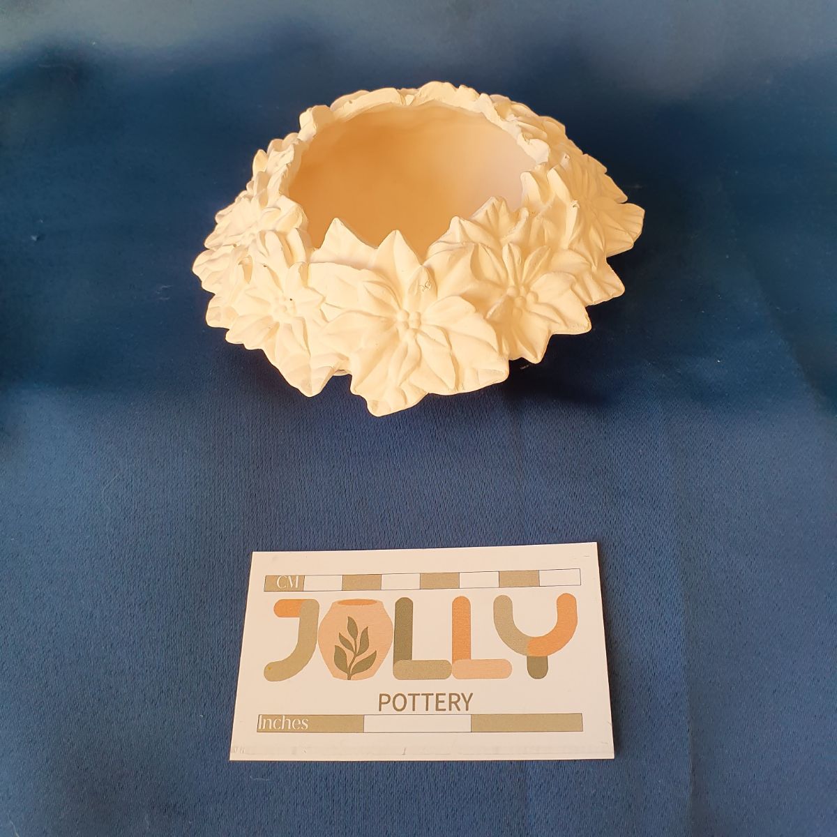 Poinsettia Dish