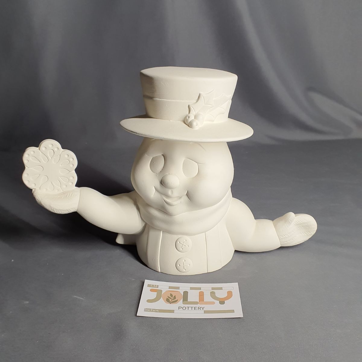 Snowman with Snowflake