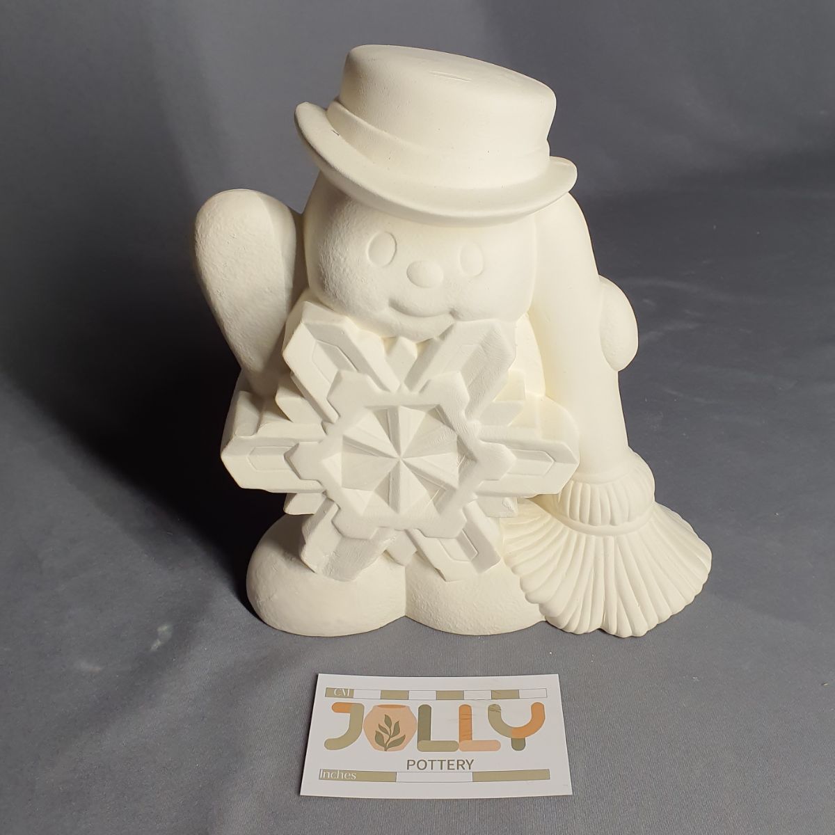 Snowman with Snowflake