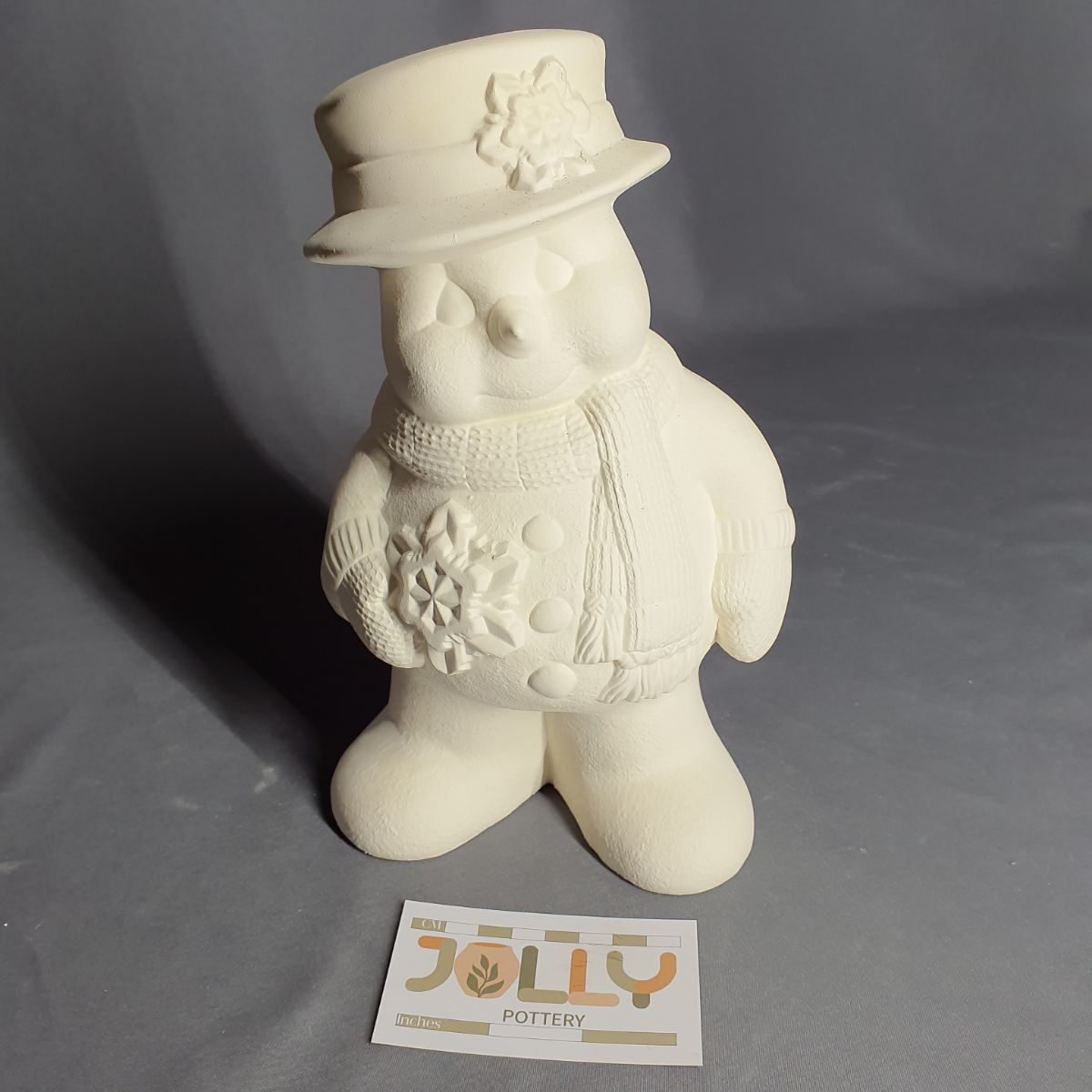 Snowman with Snowflake
