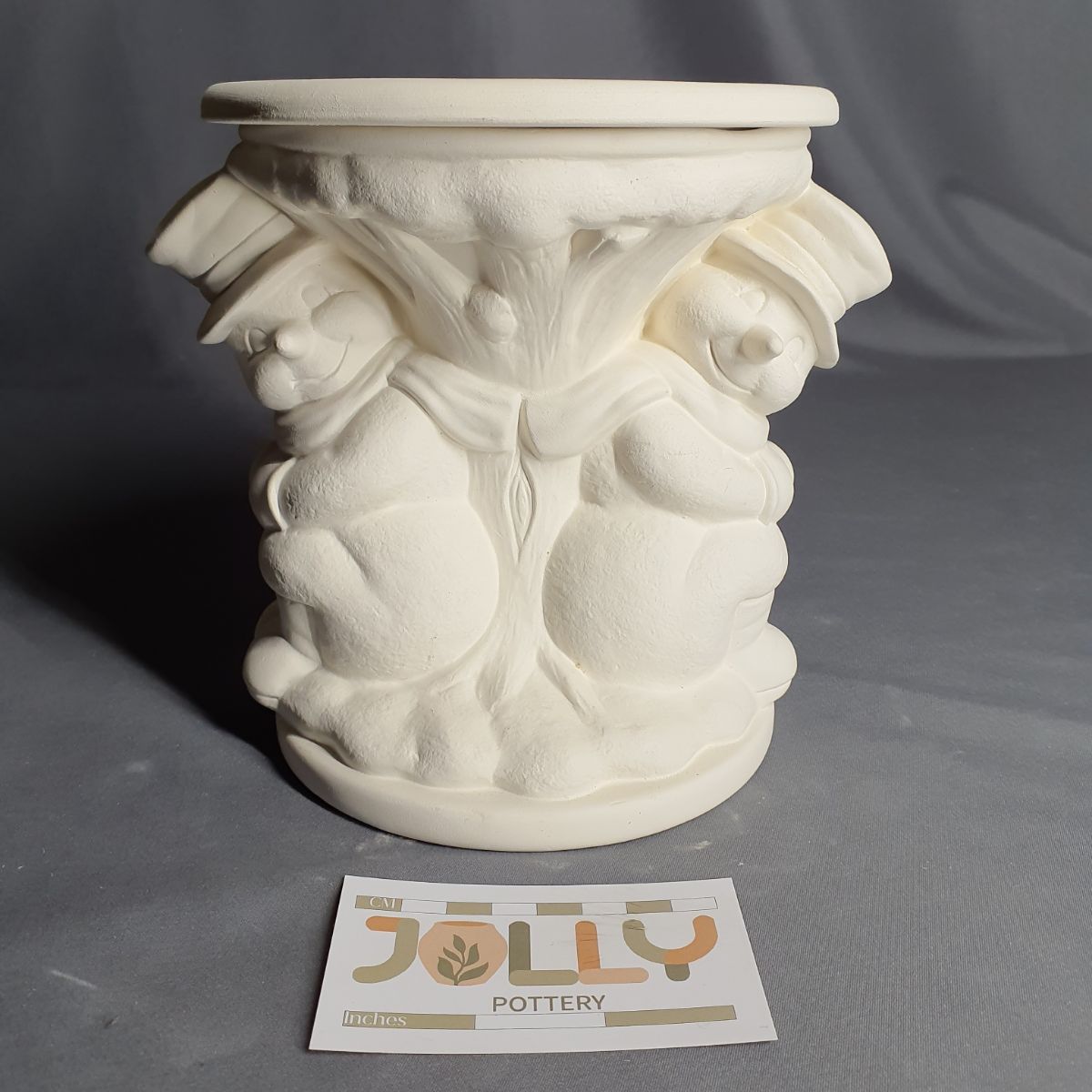 Snowman Candleholder