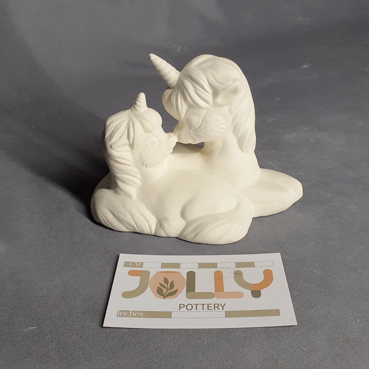 Lying Unicorn with Baby