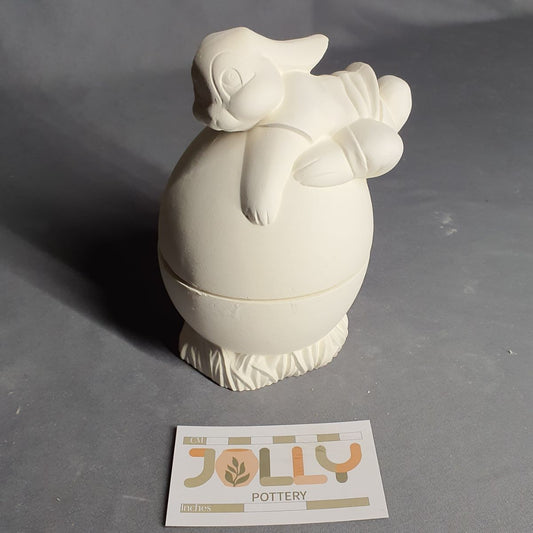 Bunny Holding Egg