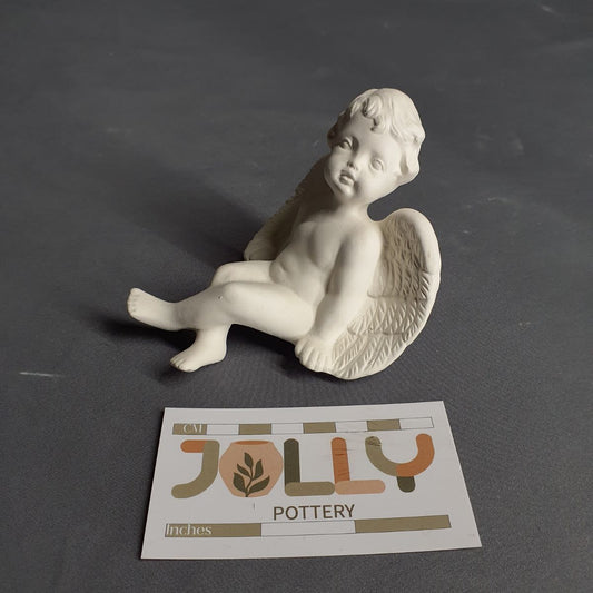 4" Cherub Sitting