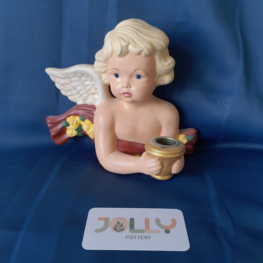 Cherub Candlestick Holder