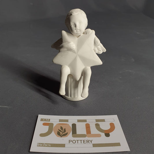 4" Cherub Sitting