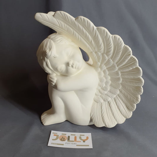 Large Sleeping Cherub