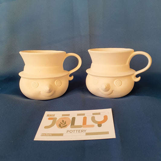 Snowman Mugs