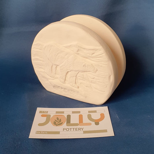 Polar Bear Napkin Holder