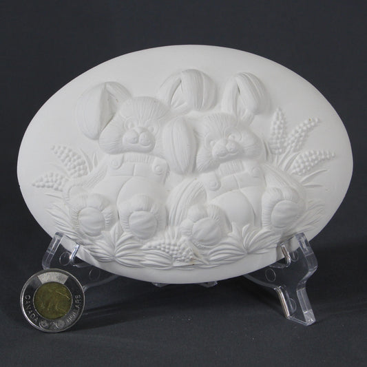 Oval Plate Bunny