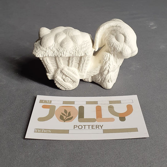 Bunny with Egg Cart