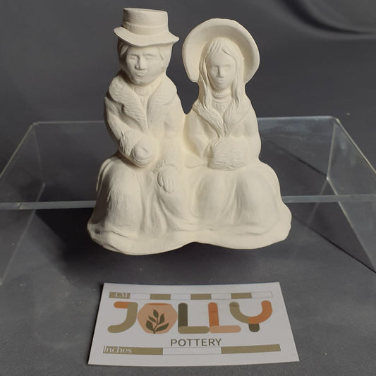 Sitting Victorian Couple