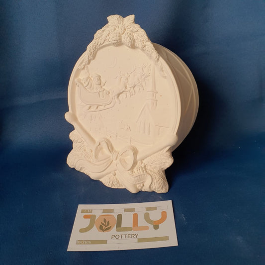 Santa's Sleigh Snowglobe