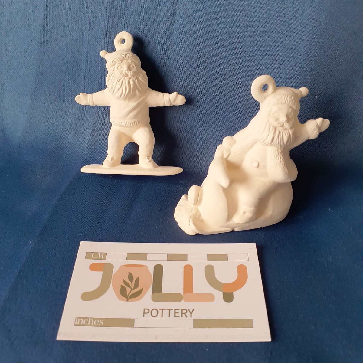 Sport Santa Ornaments