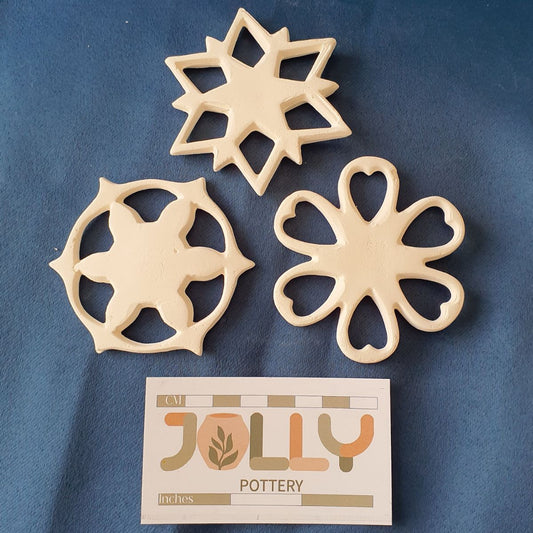 Lace Snowflake Ornaments