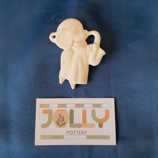 Mouse playing Saxophone Ornament
