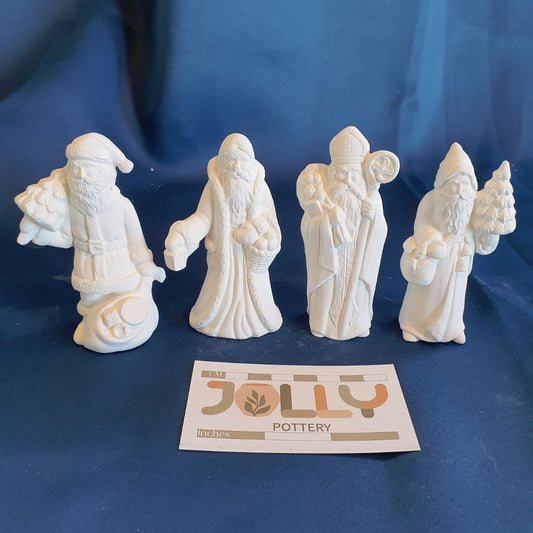 Old World Santa Figurines